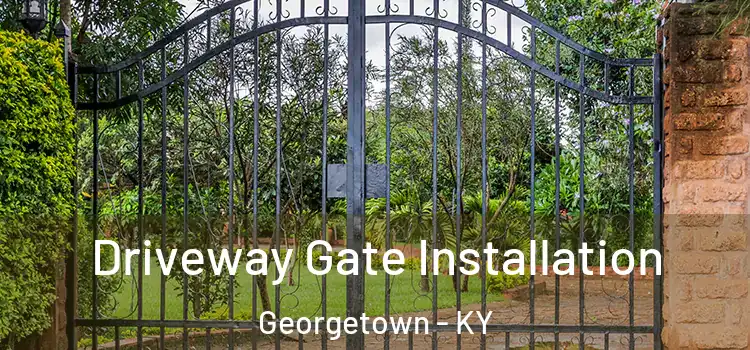 Driveway Gate Installation Georgetown - KY